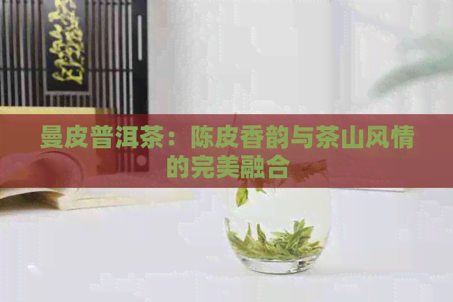 曼皮普洱茶：陈皮香韵与茶山风情的完美融合