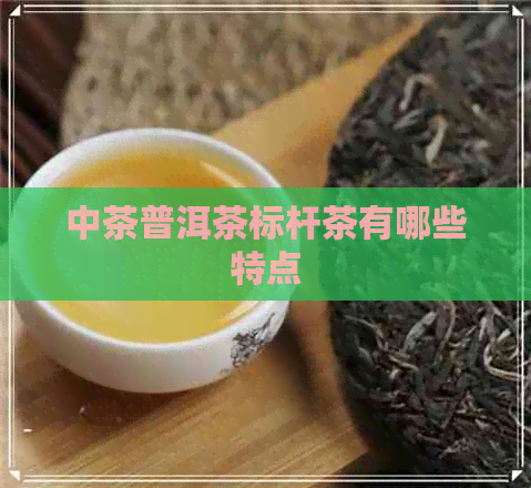 中茶普洱茶标杆茶有哪些特点