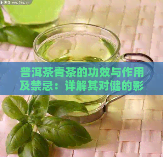 普洱茶青茶的功效与作用及禁忌：详解其对健的影响与潜在副作用