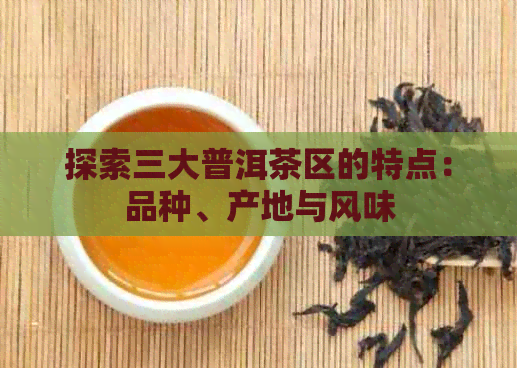 探索三大普洱茶区的特点：品种、产地与风味