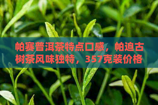 帕赛普洱茶特点口感，帕迫古树茶风味独特，357克装价格实的帕沙普洱茶。