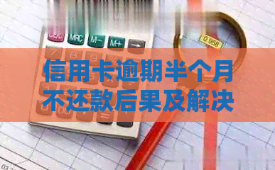 信用卡逾期半个月不还款后果及解决方法全解析：是否会导致牢狱之灾？