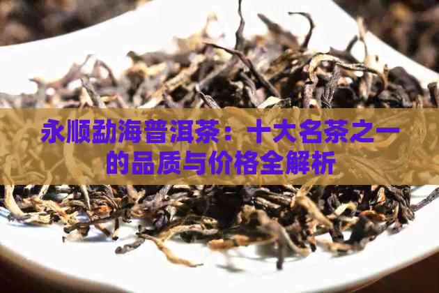 永顺勐海普洱茶：十大名茶之一的品质与价格全解析