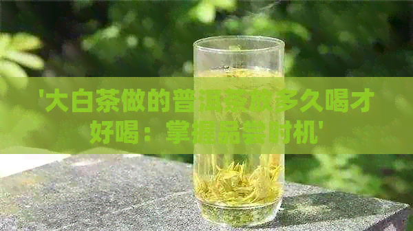 '大白茶做的普洱茶放多久喝才好喝：掌握品尝时机'