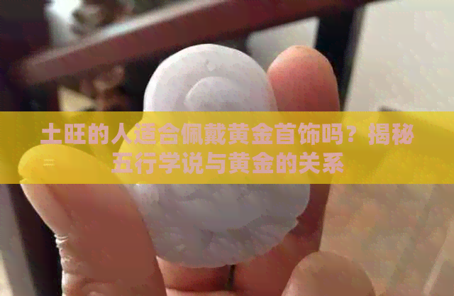 土旺的人适合佩戴黄金首饰吗？揭秘五行学说与黄金的关系