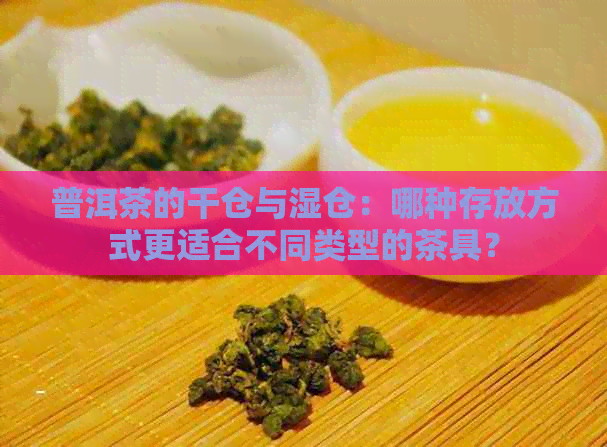 普洱茶的干仓与湿仓：哪种存放方式更适合不同类型的茶具？