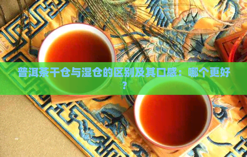 普洱茶干仓与湿仓的区别及其口感：哪个更好？