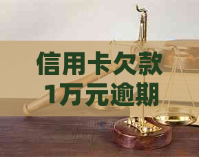 信用卡欠款1万元逾期不还款，律师费多少？如何计算起诉费用？