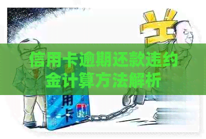 信用卡逾期还款违约金计算方法解析