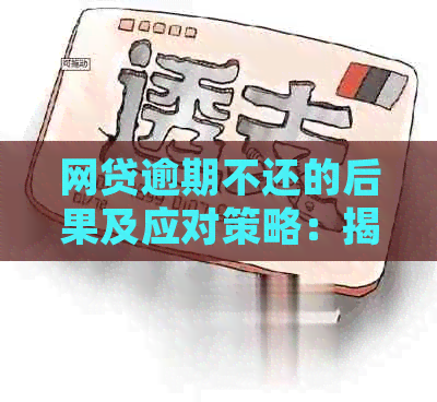 网贷逾期不还的后果及应对策略：揭示潜在的法律风险和信用损害