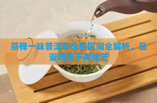 茶禅一味普洱茶价格区间全解析，品鉴选购不再迷茫