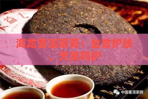 海龙普洱茶膏：全效护肤，天然呵护