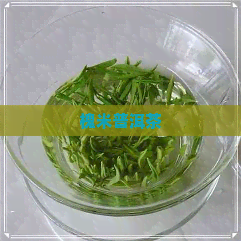 槐米普洱茶