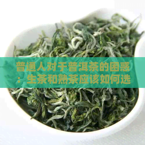 普通人对于普洱茶的困惑：生茶和熟茶应该如何选择以实现收藏价值？