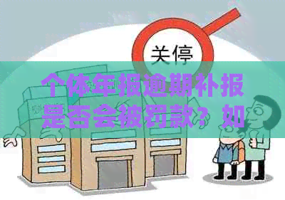 个体年报逾期补报是否会被罚款？如何进行补报？相关政策和流程解析