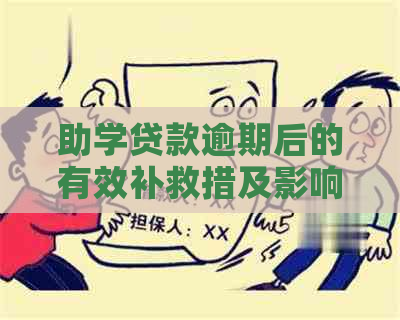 助学贷款逾期后的有效补救措及影响分析