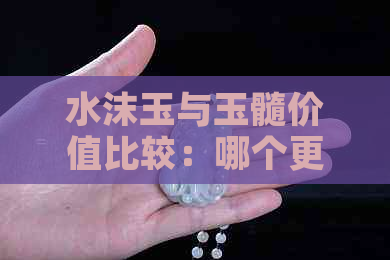 水沫玉与玉髓价值比较：哪个更贵？