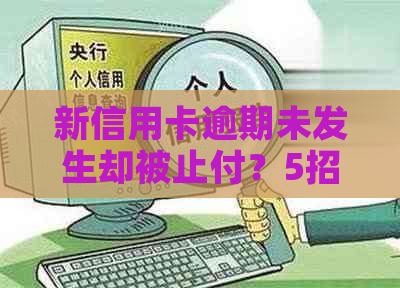 新信用卡逾期未发生却被止付？5招帮你解围！