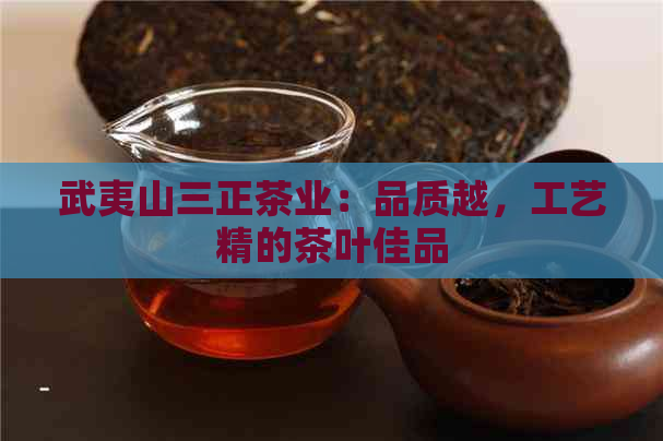 武夷山三正茶业：品质越，工艺精的茶叶佳品