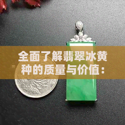 全面了解翡翠冰黄种的质量与价值：优缺点分析、选购建议与收藏前景