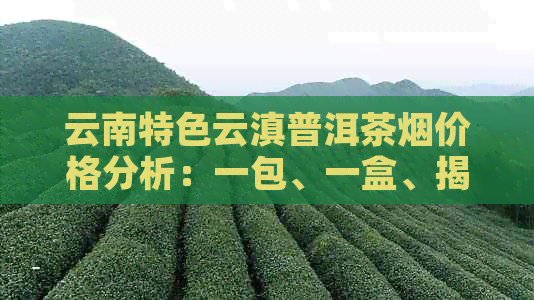 云南特色云滇普洱茶烟价格分析：一包、一盒、揭秘，看完你就懂了！