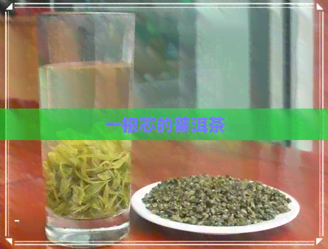 一根芯的普洱茶