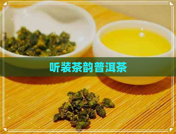 听装茶韵普洱茶