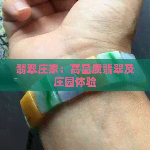 翡翠庄家：高品质翡翠及庄园体验