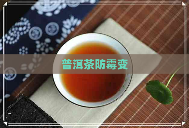 普洱茶防霉变