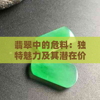 翡翠中的危料：独特魅力及其潜在价值解析