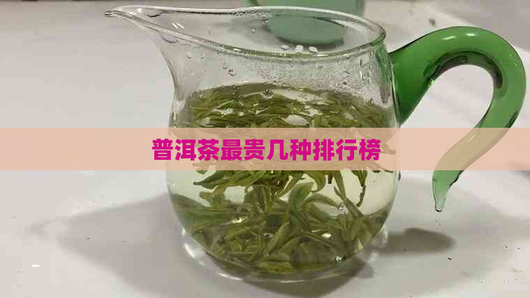 普洱茶最贵几种排行榜