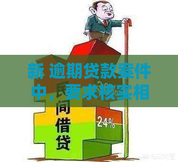 新 逾期贷款案件中，要求核实相关文件和证据