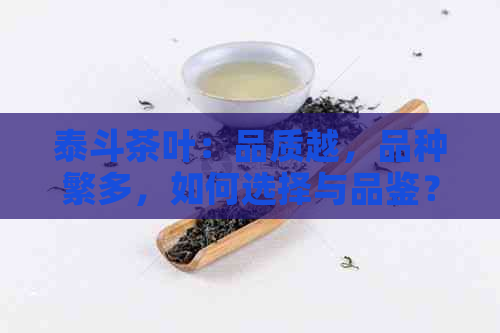 泰斗茶叶：品质越，品种繁多，如何选择与品鉴？