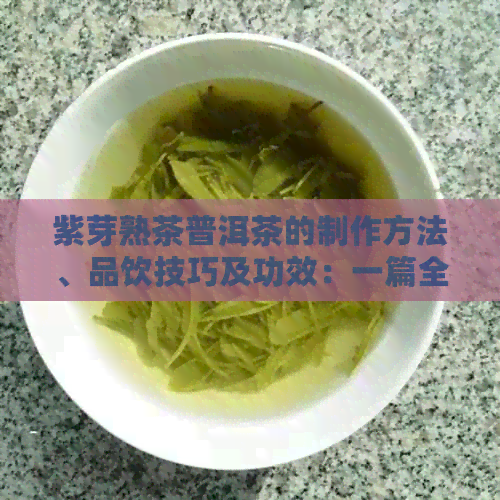 紫芽熟茶普洱茶的制作方法、品饮技巧及功效：一篇全面的解答