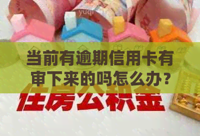 当前有逾期信用卡有审下来的吗怎么办？