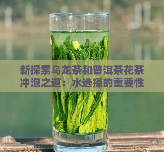 新探索乌龙茶和普洱茶花茶冲泡之道：水选择的重要性