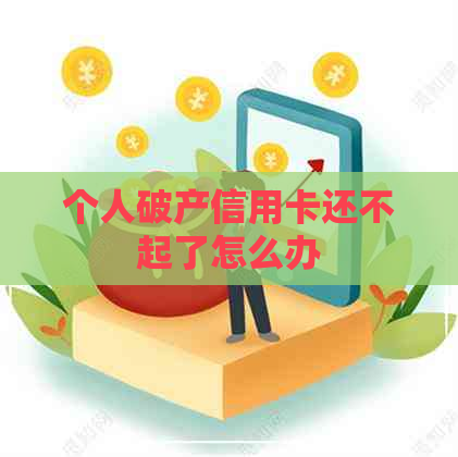 个人破产信用卡还不起了怎么办