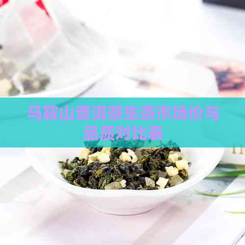 马鞍山普洱茶生茶市场价与品质对比表