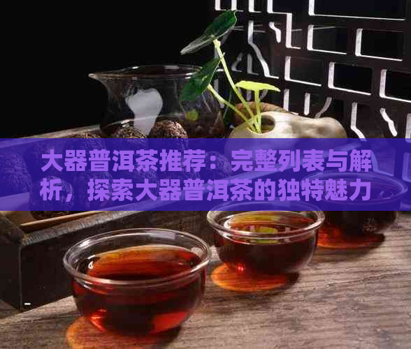 大器普洱茶推荐：完整列表与解析，探索大器普洱茶的独特魅力