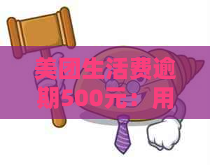 美团生活费逾期500元：用户可能面临的函及解决方案全面解析