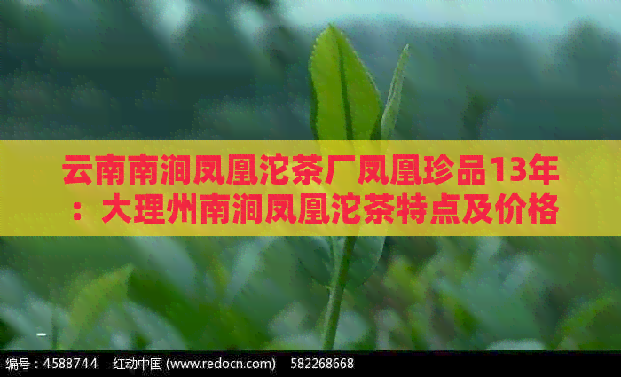 云南南涧凤凰沱茶厂凤凰珍品13年：大理州南涧凤凰沱茶特点及价格