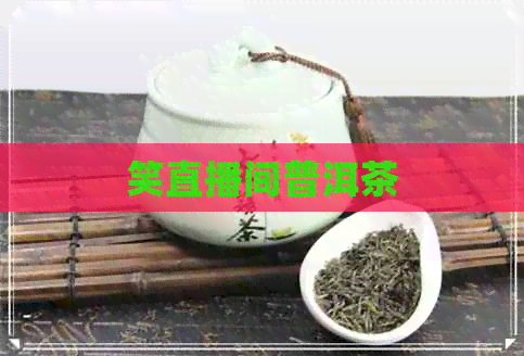 笑直播间普洱茶