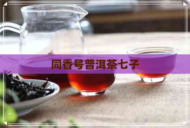 同香号普洱茶七子