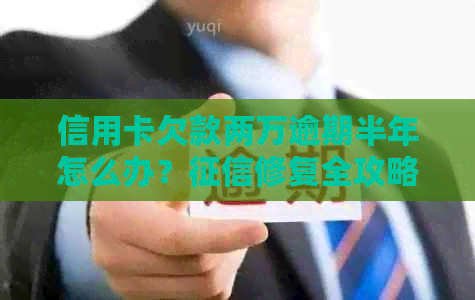 信用卡欠款两万逾期半年怎么办？修复全攻略及应对措