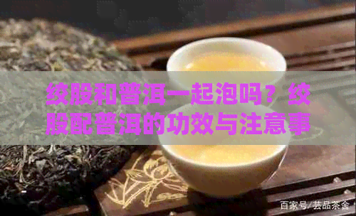 绞股和普洱一起泡吗？绞股配普洱的功效与注意事项。