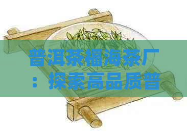 普洱茶福海茶厂：探索高品质普洱茶的诞生之地及详细介绍