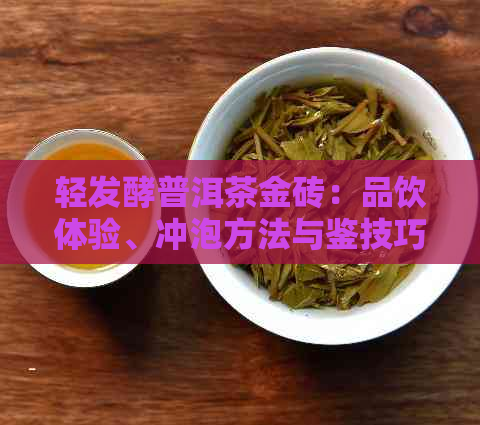 轻发酵普洱茶金砖：品饮体验、冲泡方法与鉴技巧的全方位解答