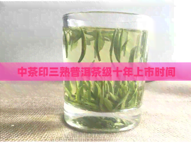 中茶印三熟普洱茶级十年上市时间