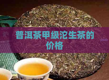 普洱茶甲级沱生茶的价格