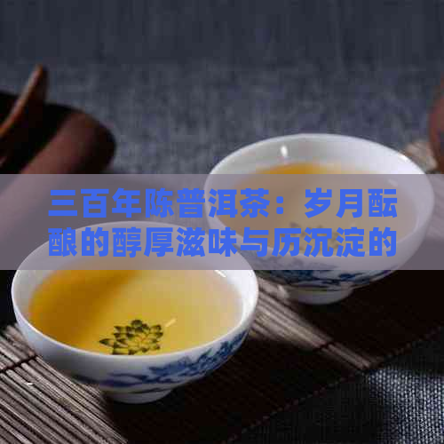 三百年陈普洱茶：岁月酝酿的醇厚滋味与历沉淀的文化精髓